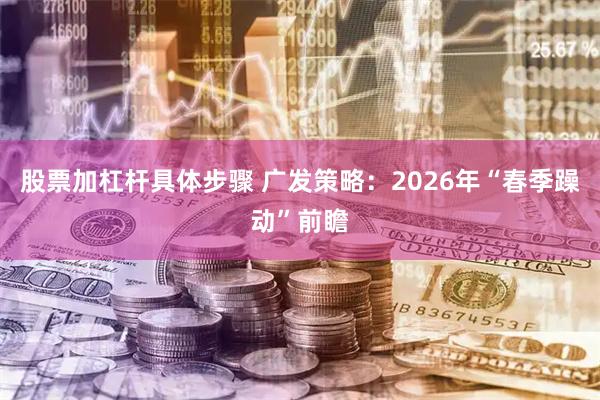 股票加杠杆具体步骤 广发策略：2026年“春季躁动”前瞻